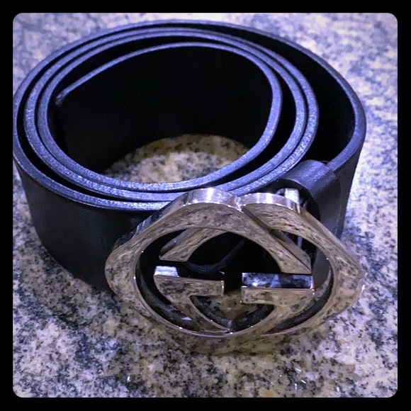 Gucci Other - Authentic GUCCI men’s black leather belt